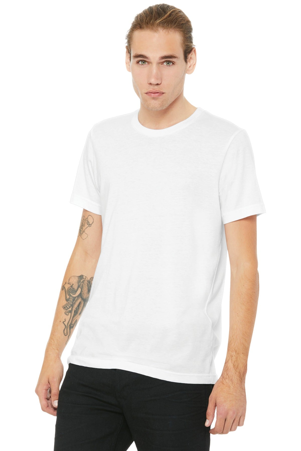 BELLA+CANVAS Â® Unisex Poly-Cotton Short Sleeve Tee. BC3650