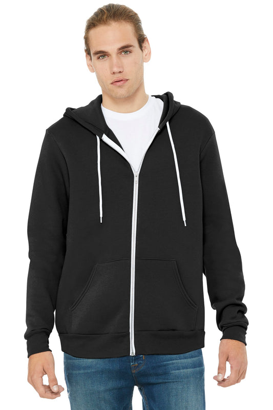 BELLA+CANVAS Â® Unisex Sponge Fleece Full-Zip Hoodie. BC3739