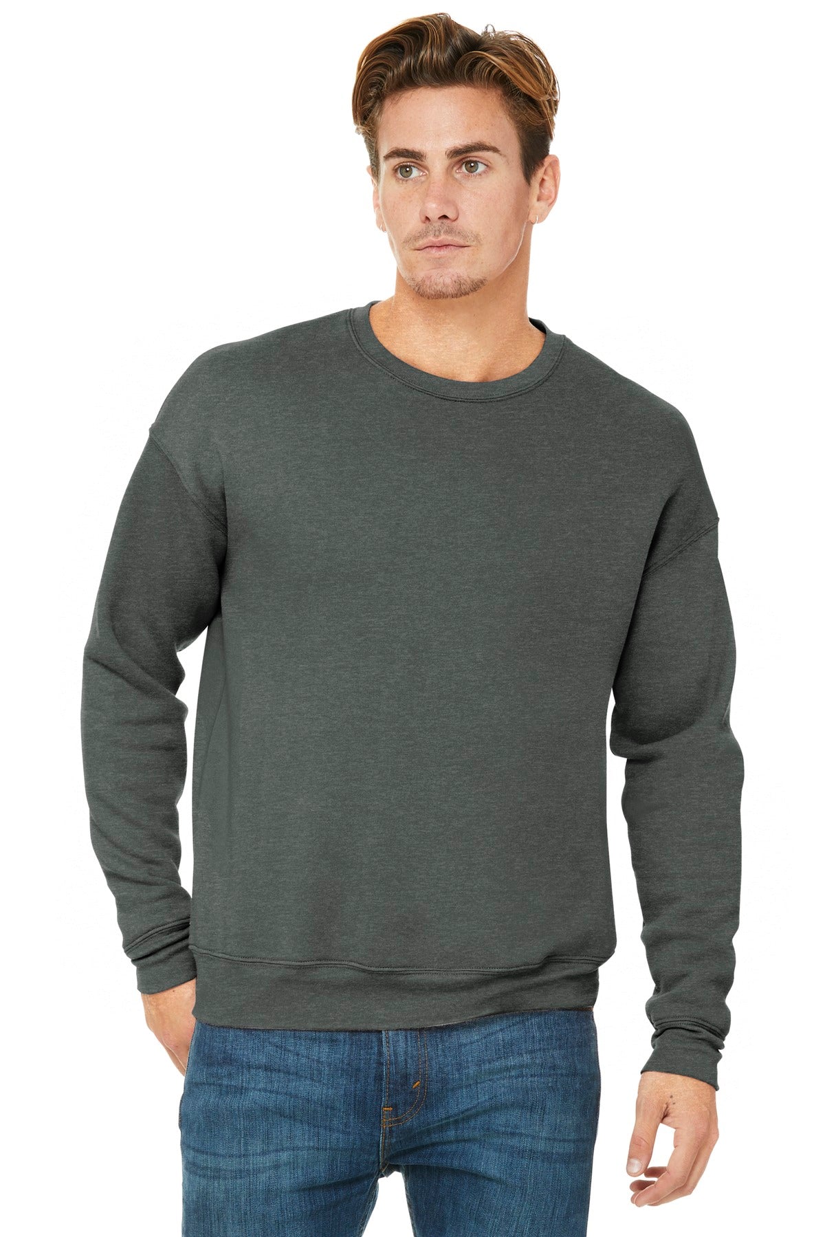 BELLA+CANVAS Â® Unisex Sponge Fleece Drop Shoulder Sweatshirt. BC3945