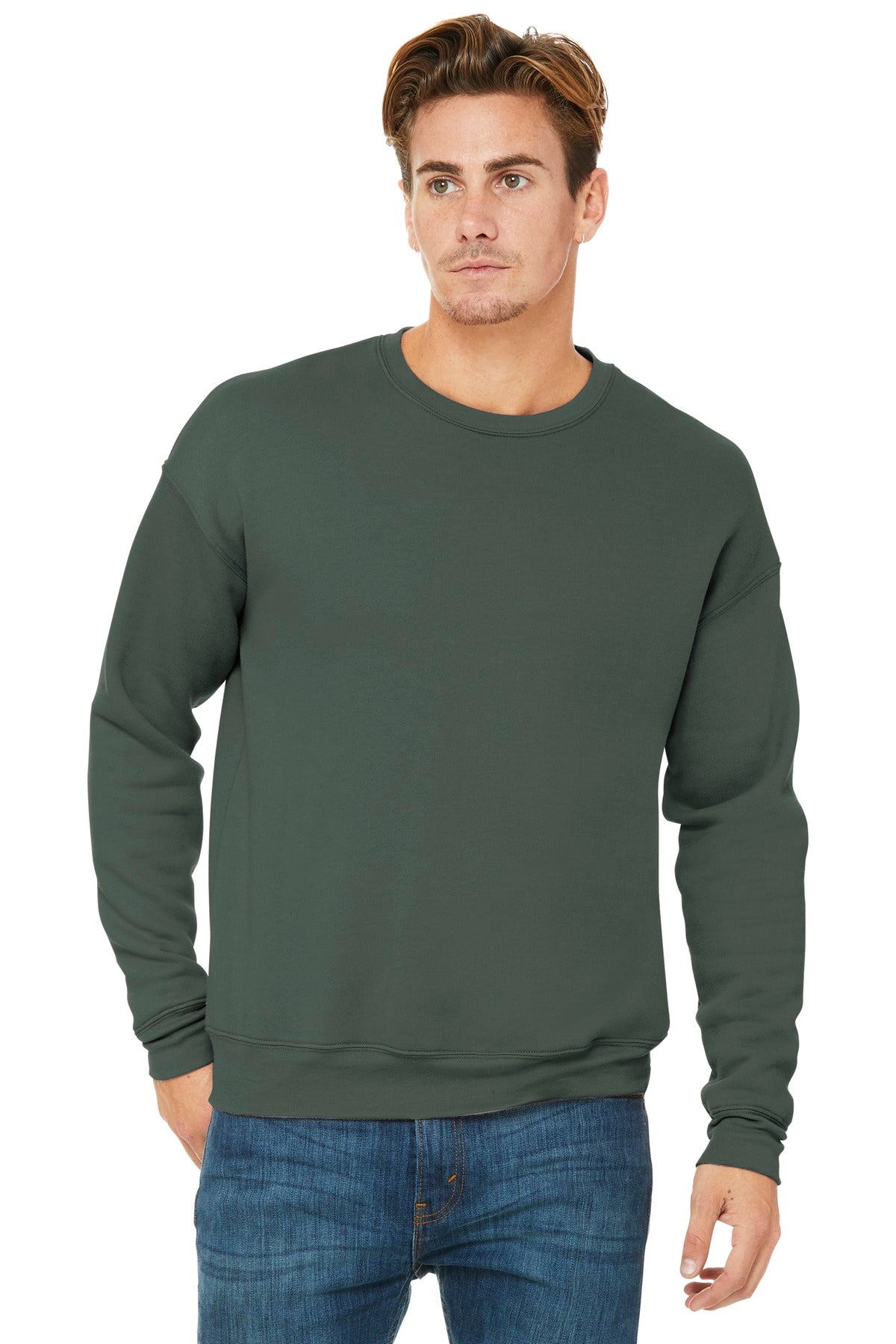 BELLA+CANVAS Â® Unisex Sponge Fleece Drop Shoulder Sweatshirt. BC3945