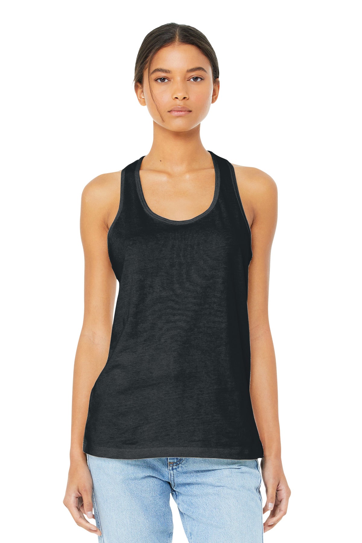 BELLA+CANVAS Â® Women's Jersey Racerback Tank. BC6008