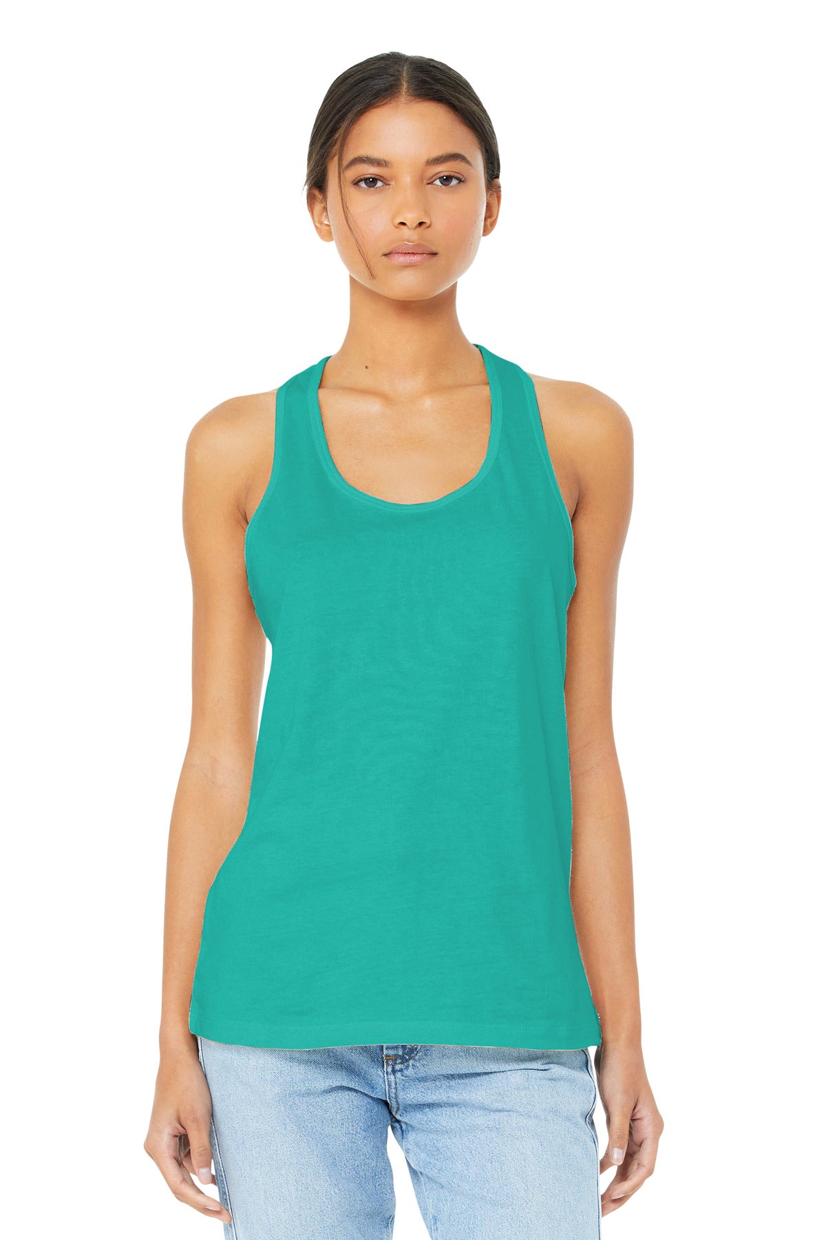 BELLA+CANVAS Â® Women's Jersey Racerback Tank. BC6008