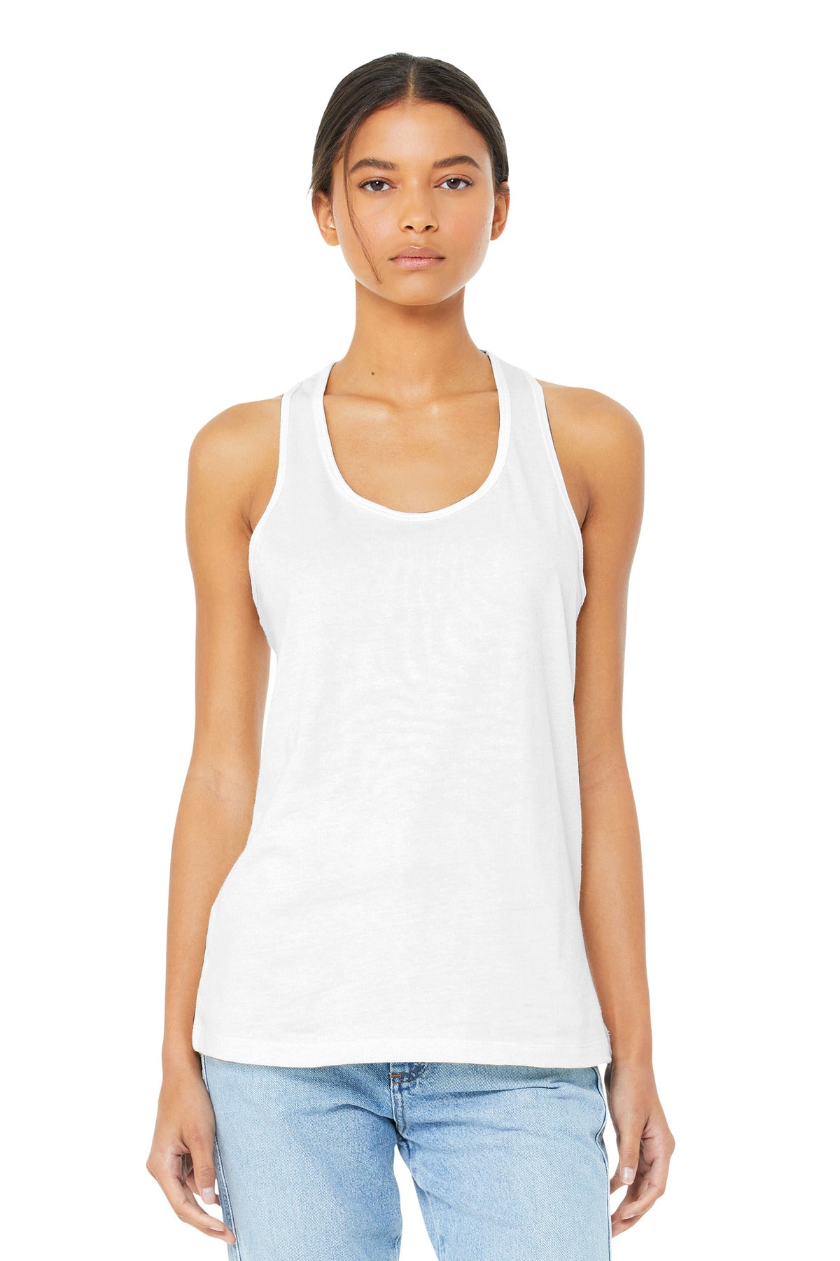 BELLA+CANVAS Â® Women's Jersey Racerback Tank. BC6008