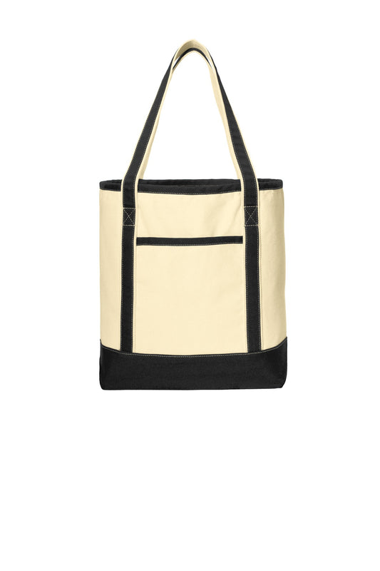 Port AuthorityÂ® Large Cotton Canvas Boat Tote. BG413