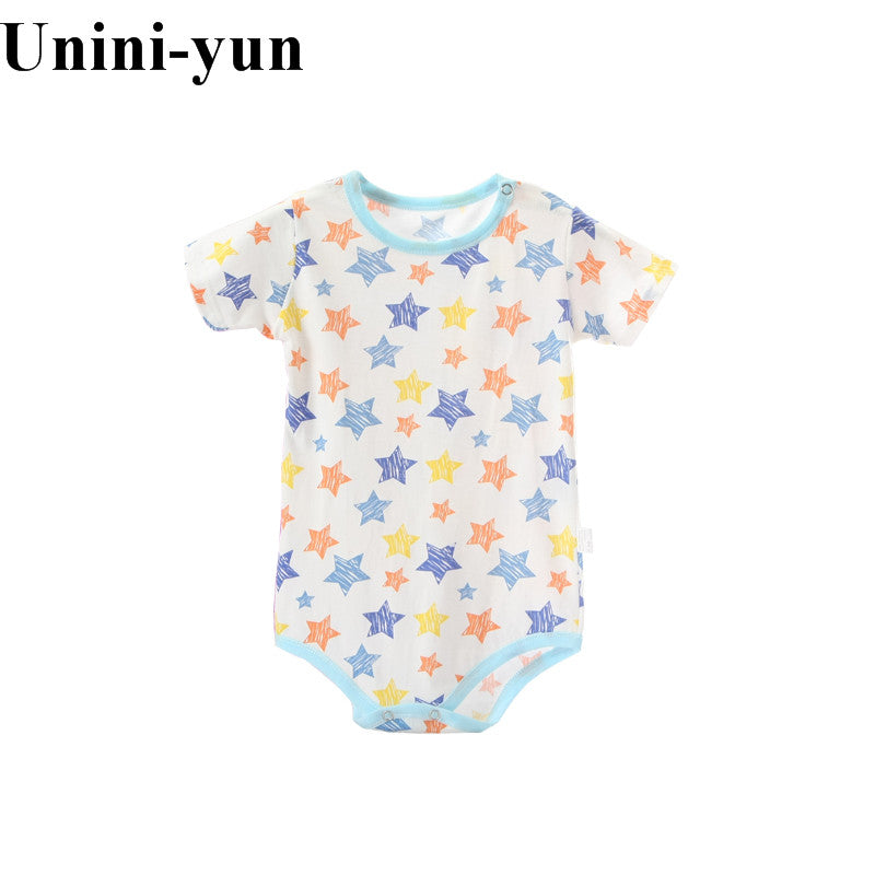 Brand Baby Clothes Pajamas Newborn Baby Rompers Cartoon Infant Short Sleeve Jumpsuits Boy Girl Autumn Spring Unisex Baby Clothes