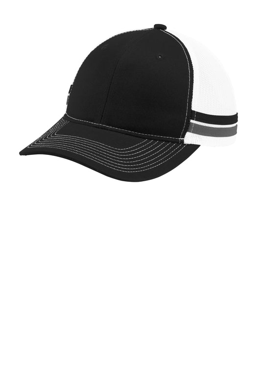 Port Authority ? Two-Stripe Snapback Trucker Cap. C113