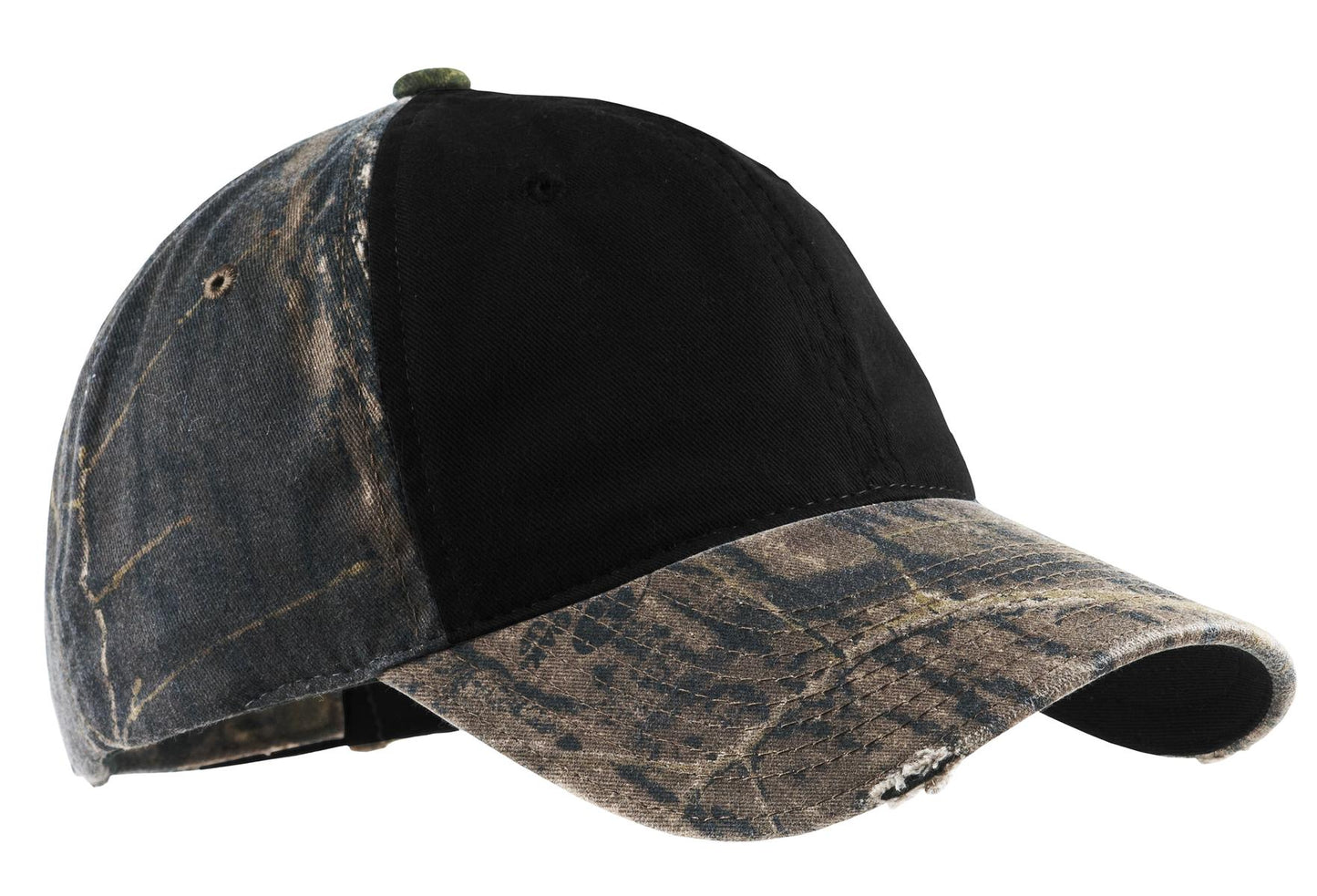 Port Authority? Camo Cap with Contrast Front Panel. C807