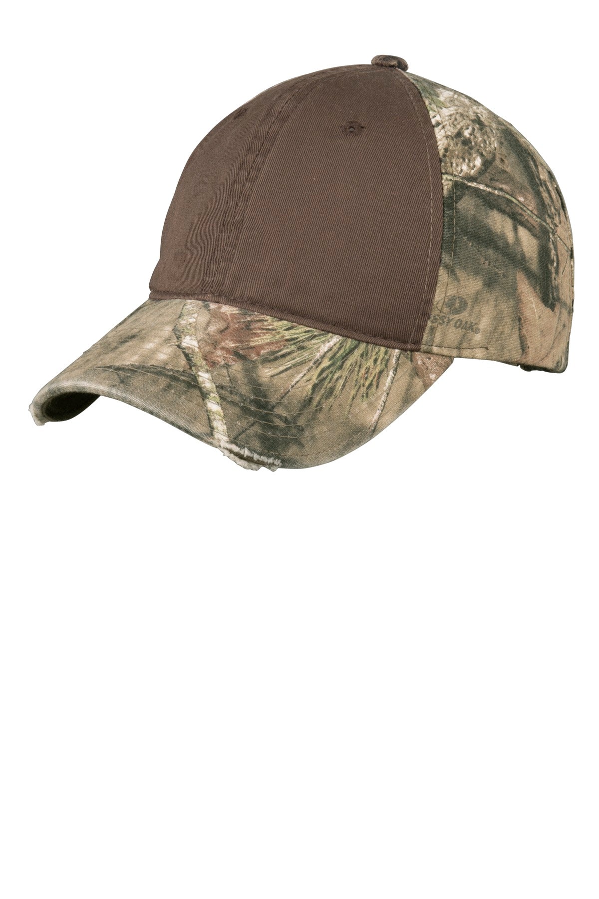 Port Authority? Camo Cap with Contrast Front Panel. C807