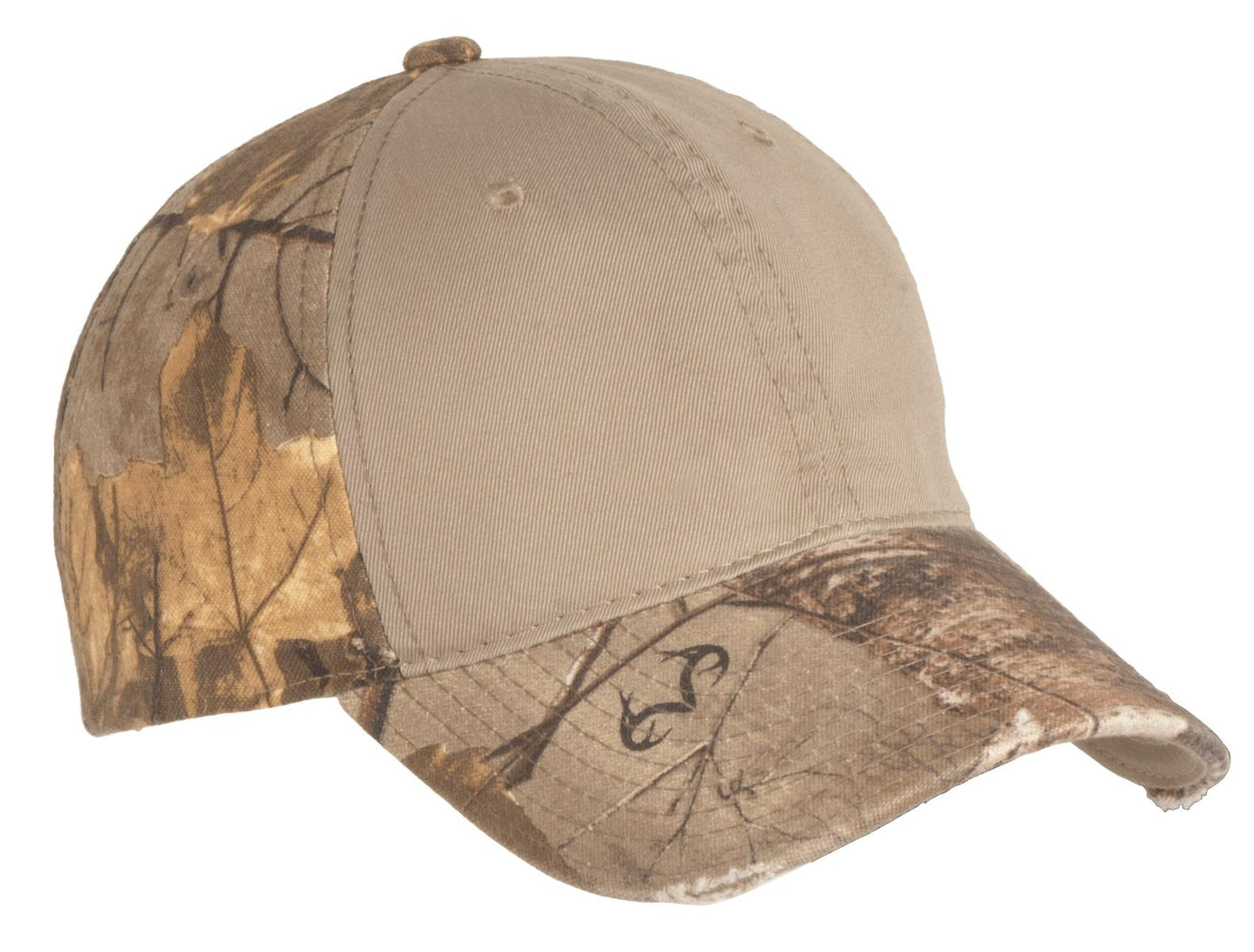 Port Authority? Camo Cap with Contrast Front Panel. C807