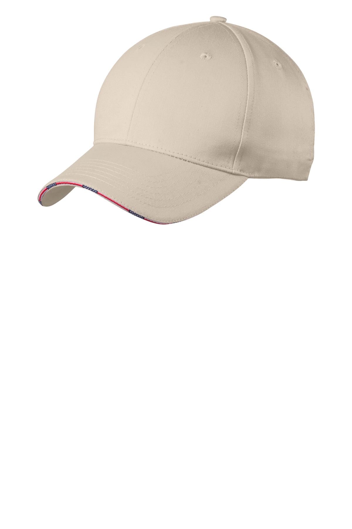 Port Authority? Americana Flag Sandwich Cap. C829