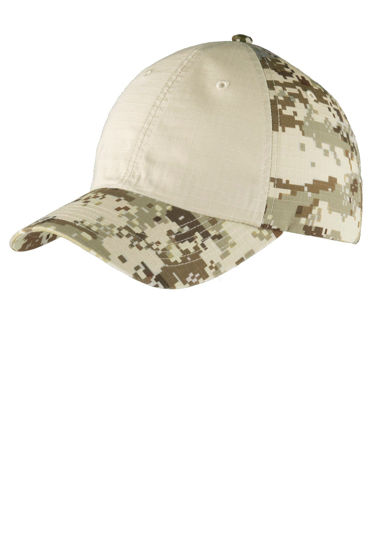 Port Authority? Colorblock Digital Ripstop Camouflage Cap. C926