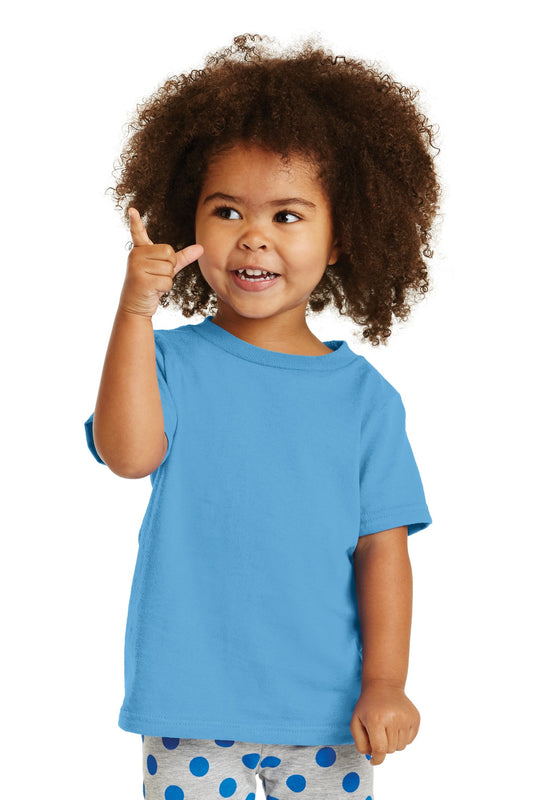 Port & CompanyÂ® Toddler Core Cotton Tee. CAR54T