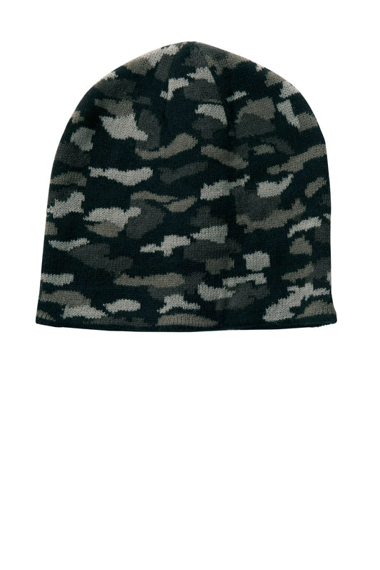 Port & Company?Camo Beanie Cap.  CP91C