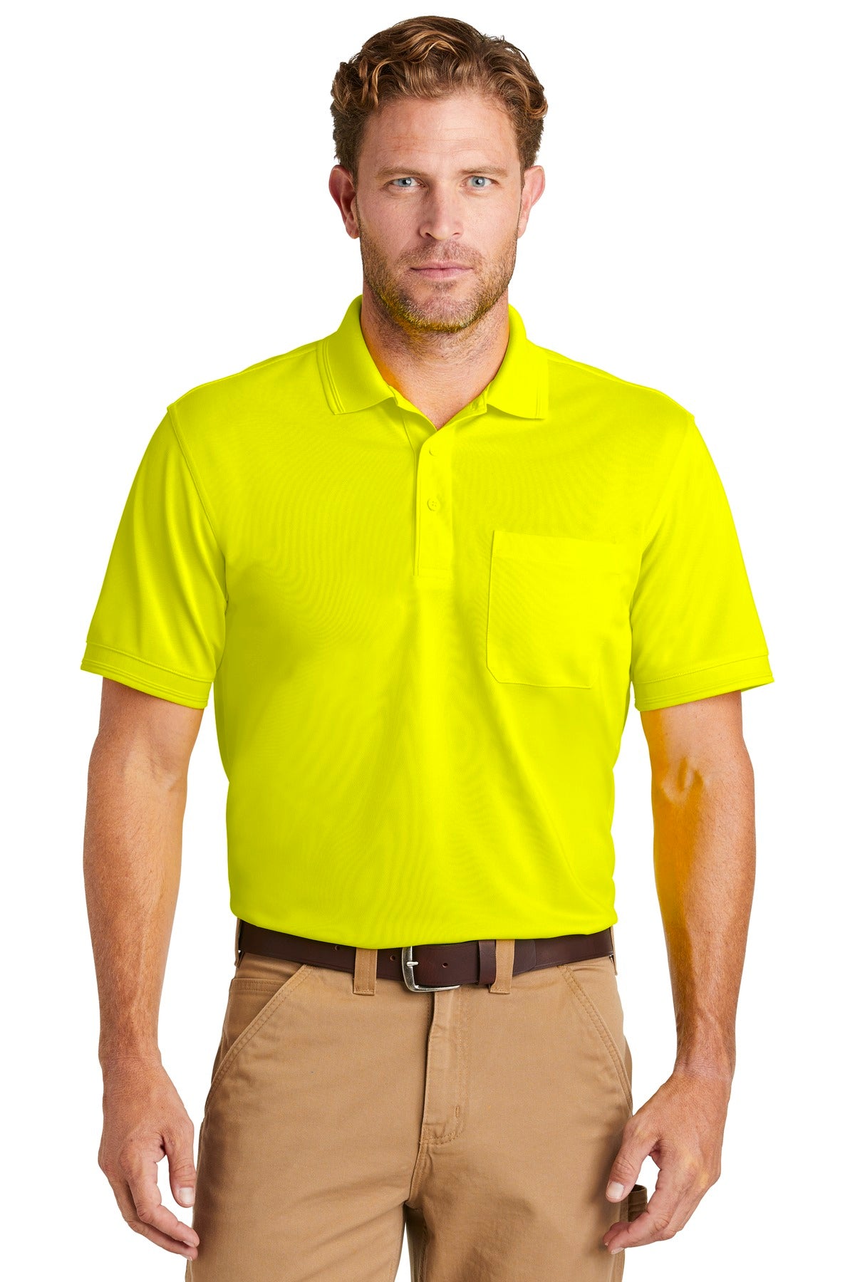 CornerStone Â® Industrial Snag-Proof Pique Pocket Polo. CS4020P