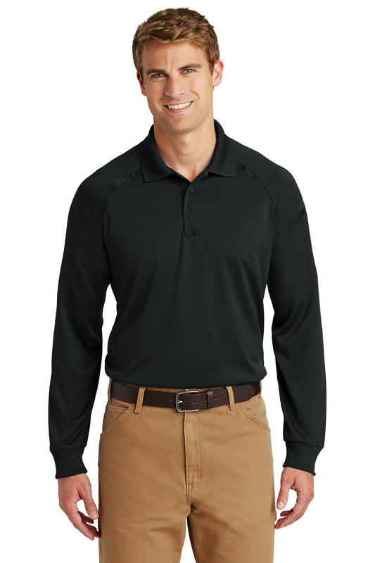 CornerStoneÂ® - Select Long Sleeve Snag-Proof Tactical Polo. CS410LS