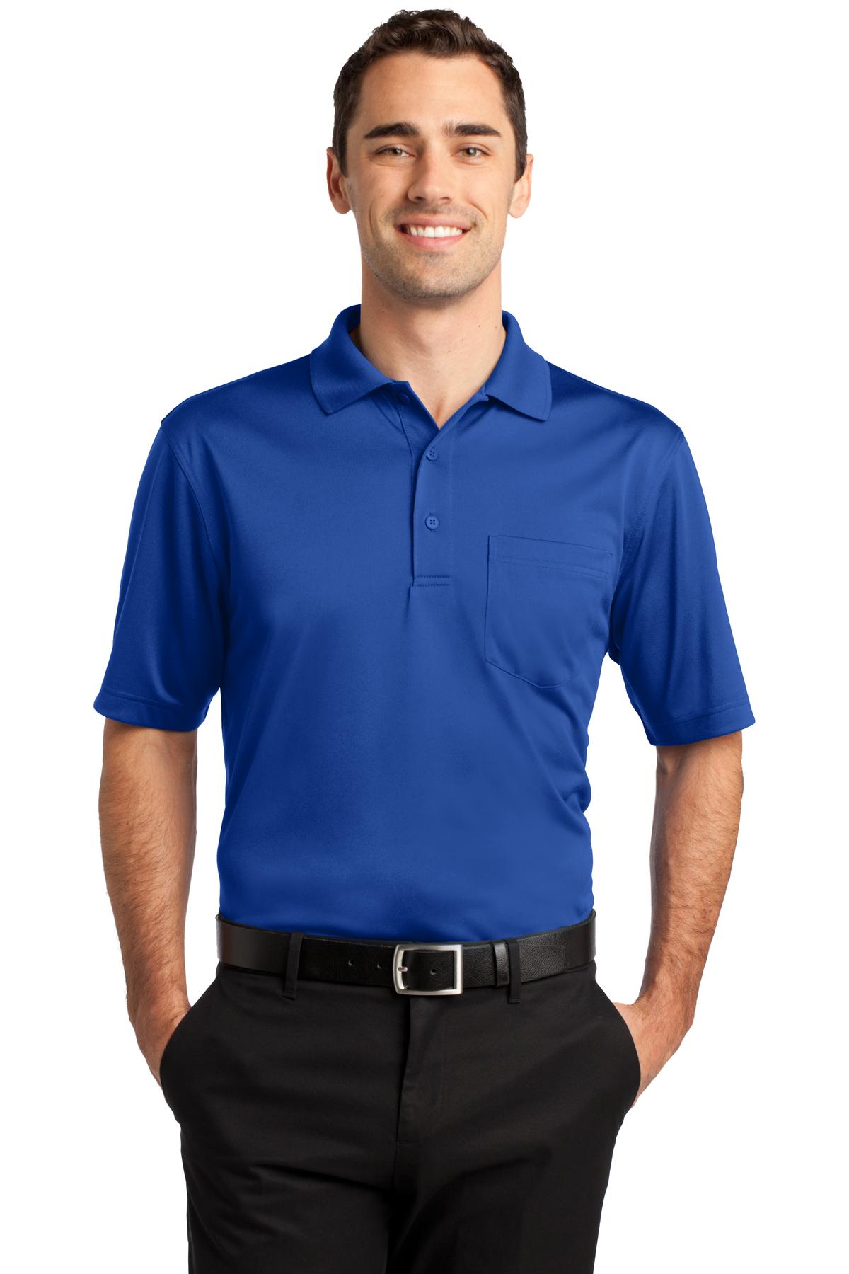 CornerStoneÂ® Select Snag-Proof Pocket Polo. CS412P