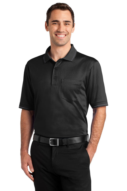 CornerStoneÂ® Select Snag-Proof Tipped Pocket Polo. CS415