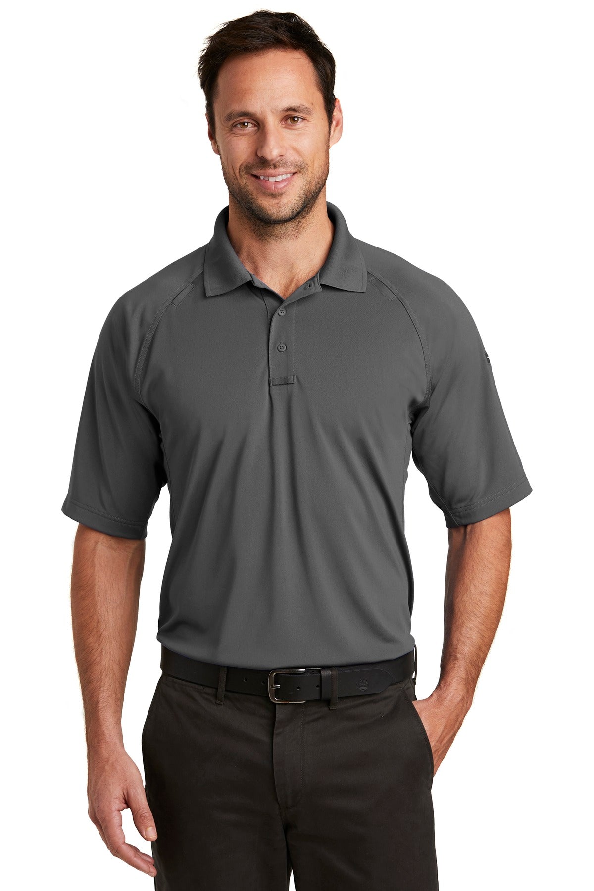 CornerStone Â® Select Lightweight Snag-Proof Tactical Polo. CS420