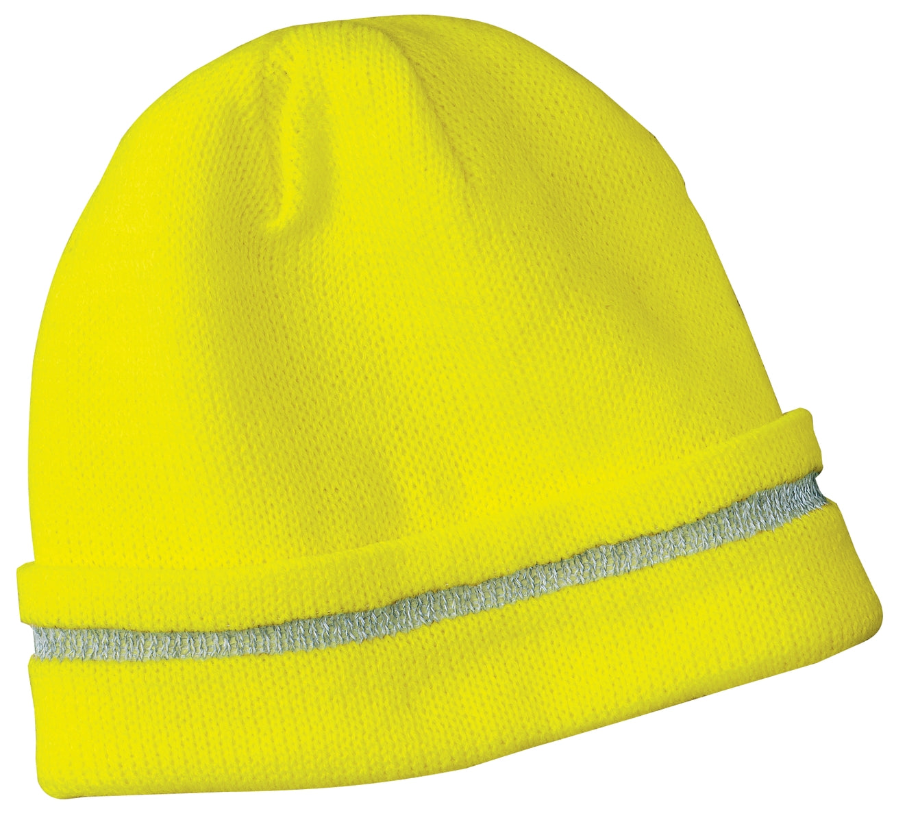 CornerStone? - Enhanced Visibility Beanie with Reflective Stripe.  CS800