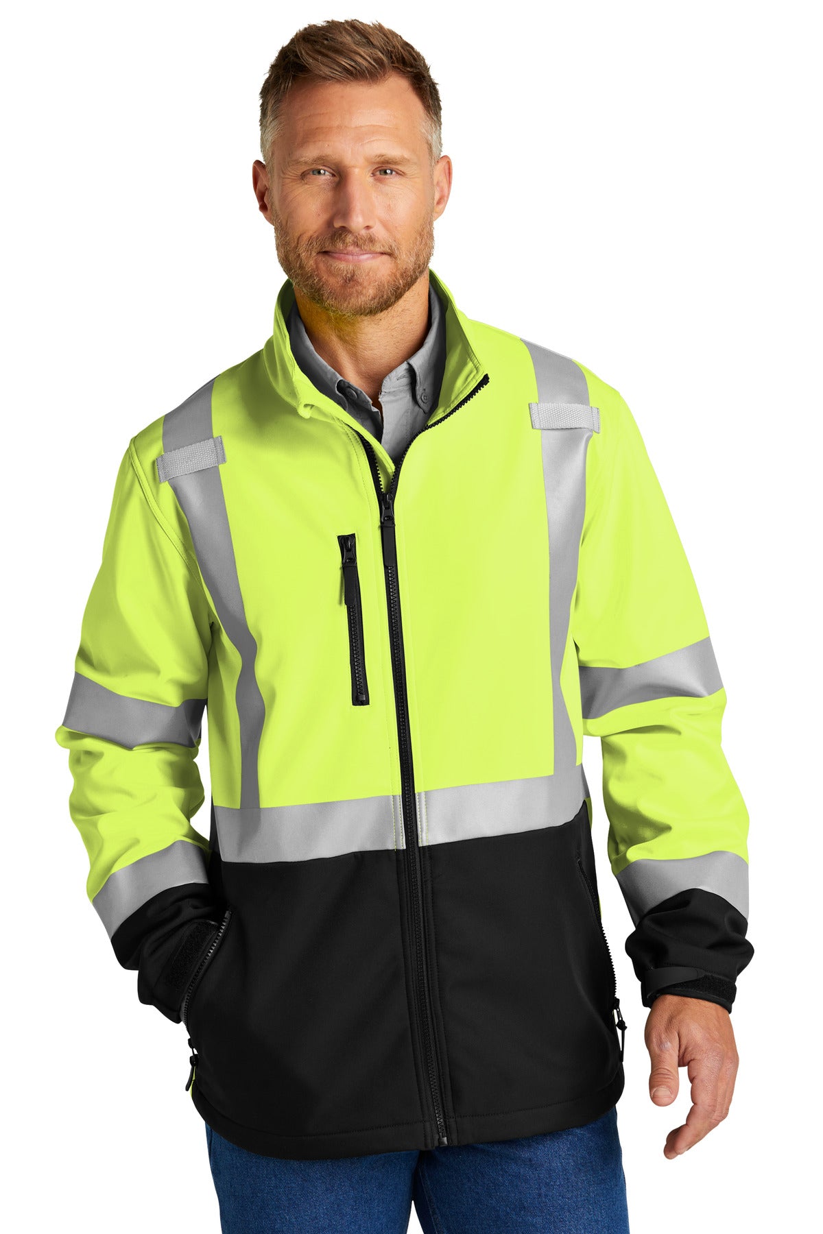 CornerStone? ANSI 107 Class 3 Soft Shell Jacket CSJ503