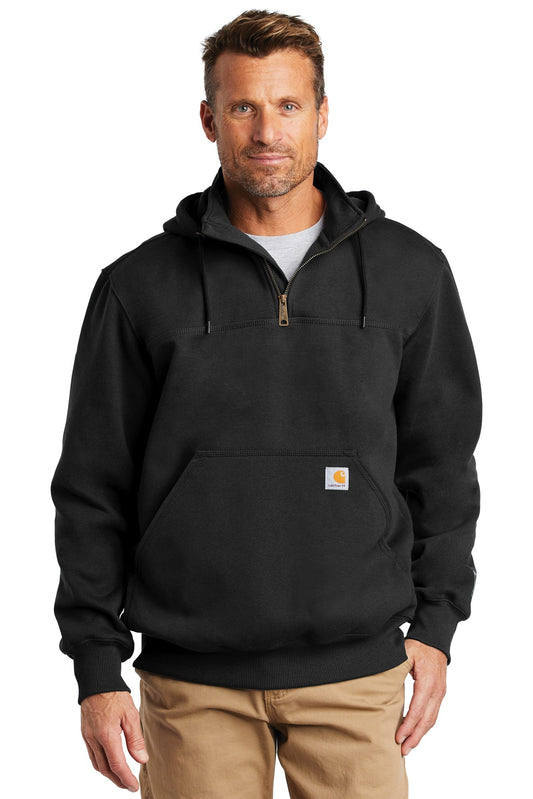 Carhartt Â® Rain Defender Â® Paxton Heavyweight Hooded Zip Mock Sweatshirt. CT100617