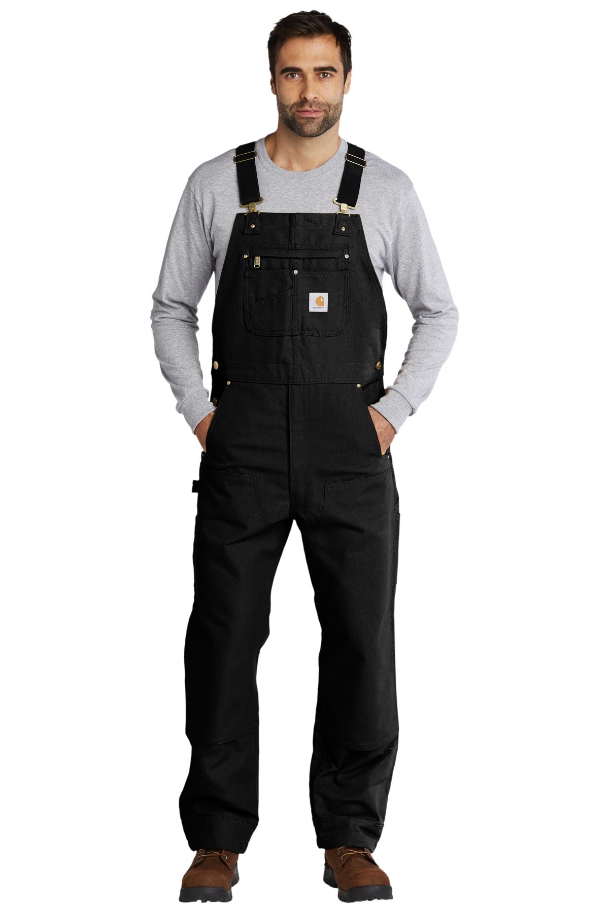 Carhartt? Duck Unlined Bib Overalls. CT102776