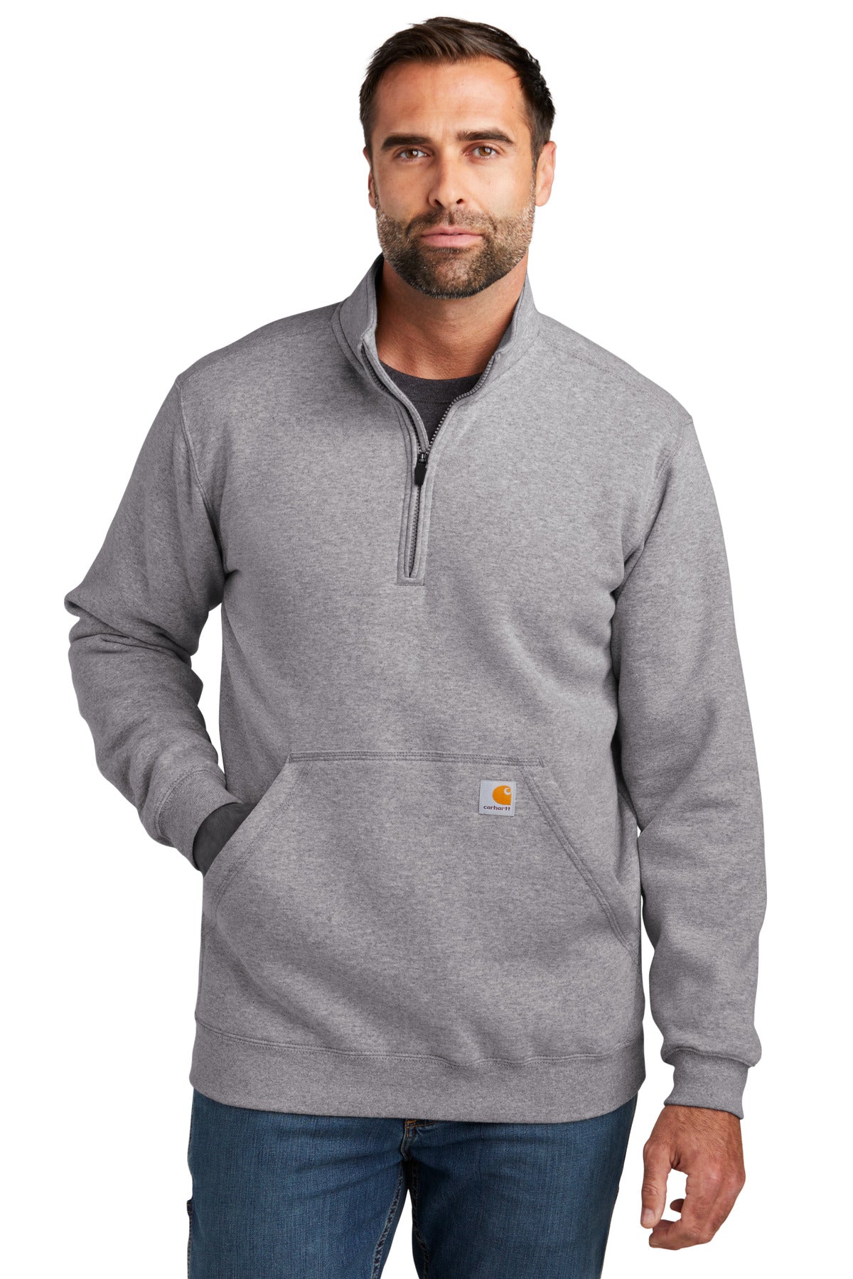 CarharttÂ® Midweight 1/4-Zip Mock Neck Sweatshirt CT105294