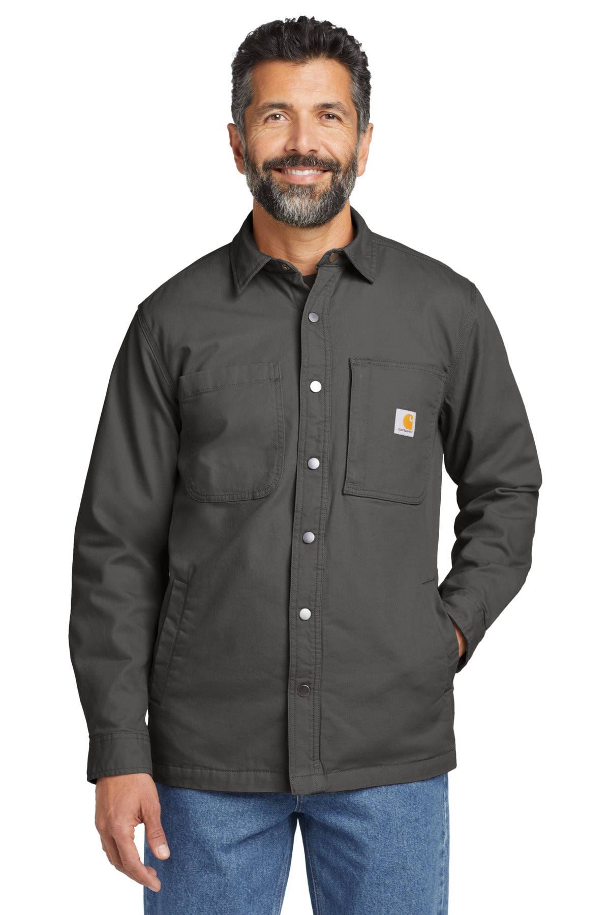 CarharttÂ® Rugged FlexÂ® Fleece-Lined Shirt Jac CT105532