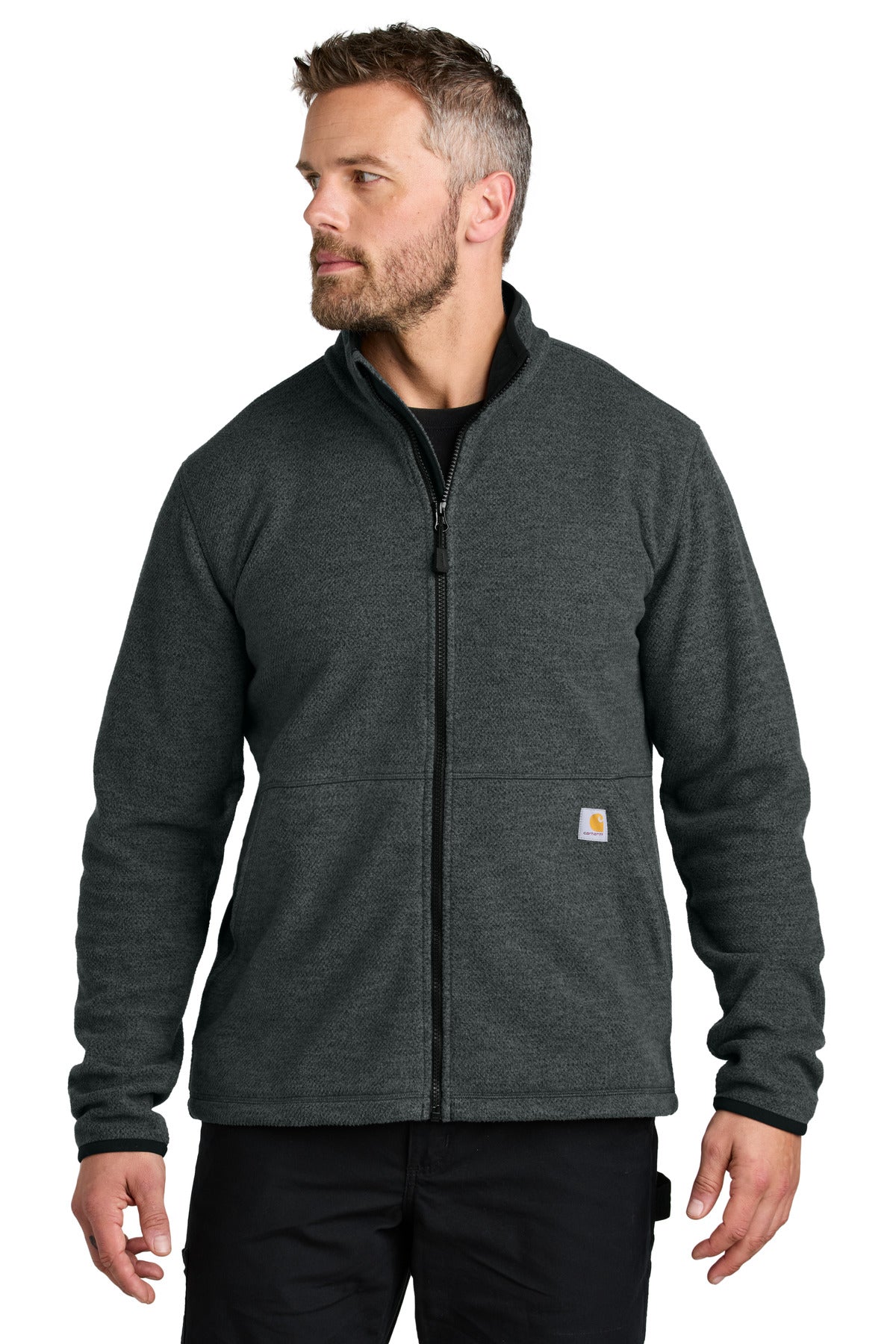 CarharttÂ® Textured Full-Zip Fleece Jacket CT106416