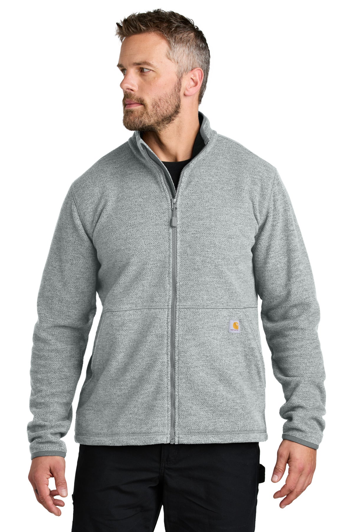 CarharttÂ® Textured Full-Zip Fleece Jacket CT106416