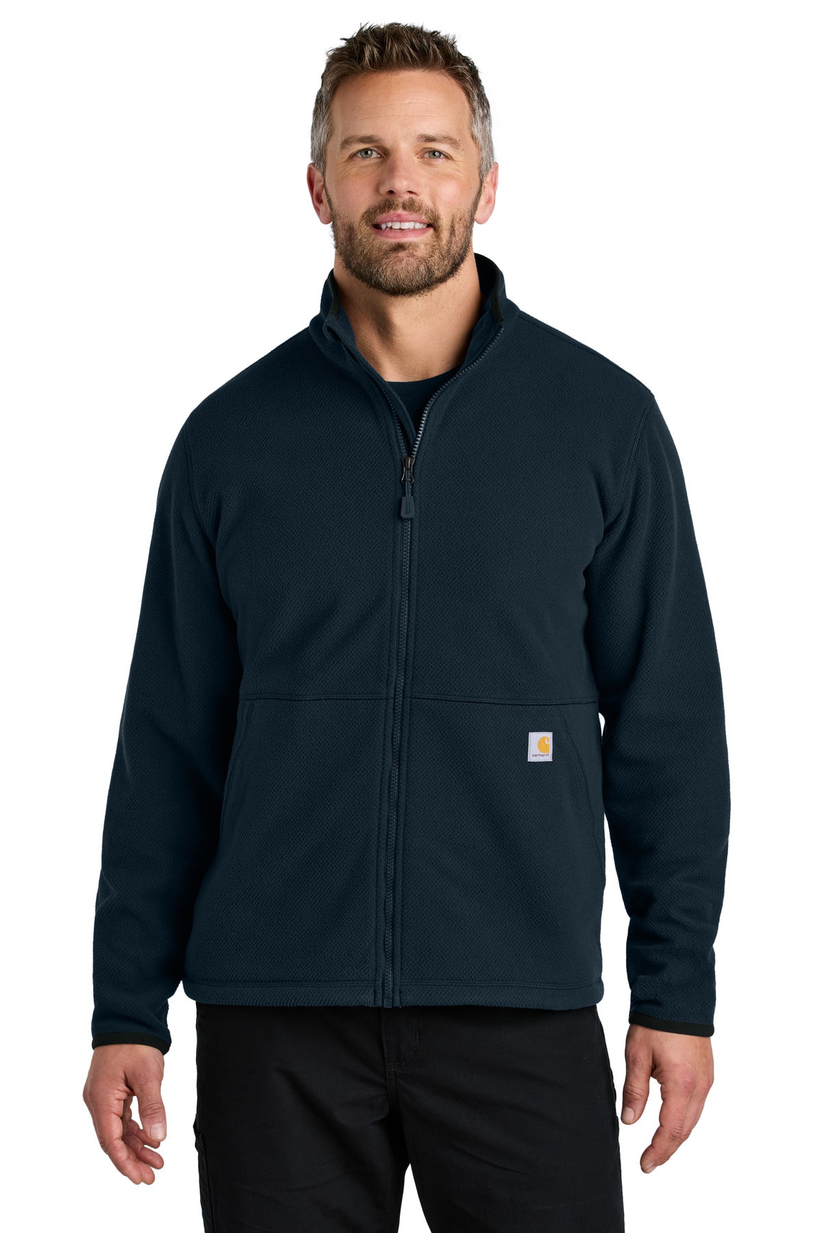 CarharttÂ® Textured Full-Zip Fleece Jacket CT106416