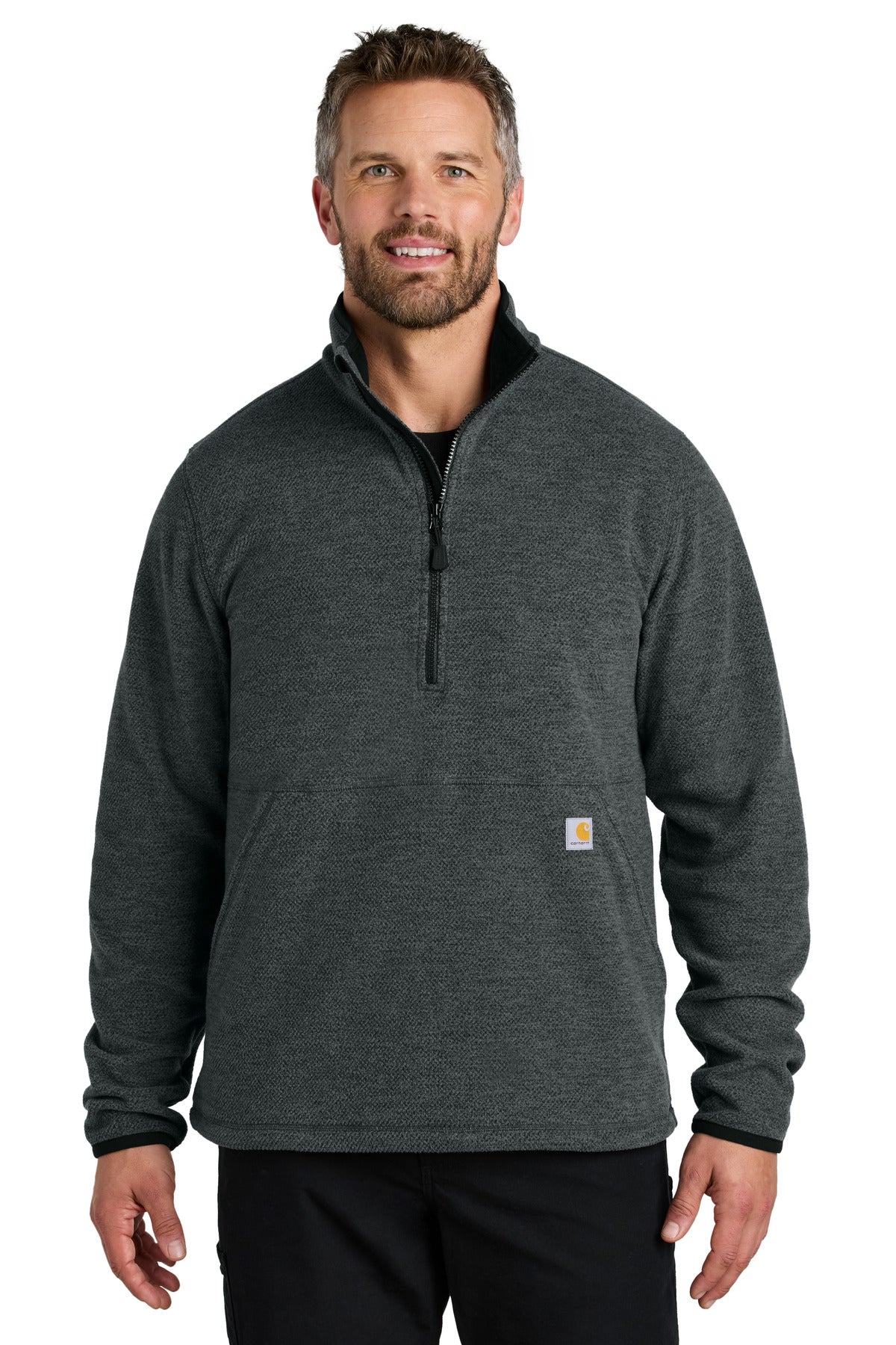 CarharttÂ® Textured 1/2-Zip Fleece Jacket CT106417