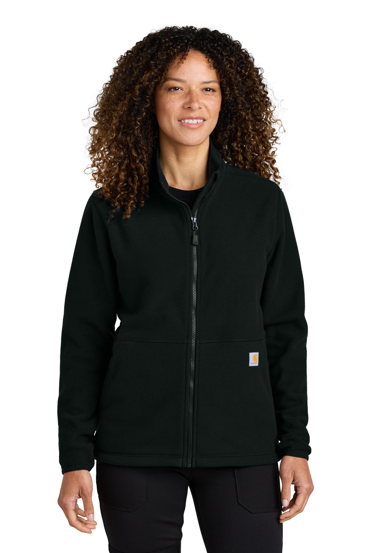 CarharttÂ® Women's Textured Full-Zip Fleece Jacket CT106419