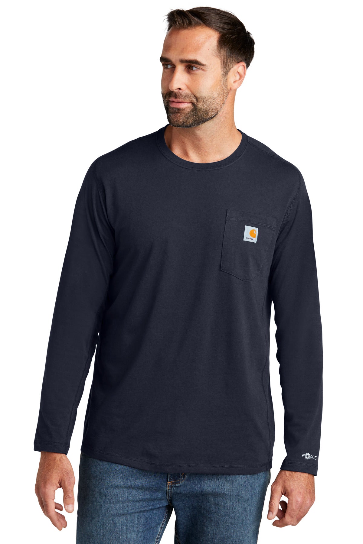 Carhartt ForceÂ® Long Sleeve Pocket T-Shirt CT106656