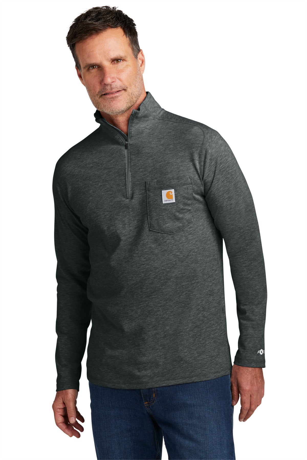 Carhartt ForceÂ® 1/4-Zip Long Sleeve T-Shirt CT106660