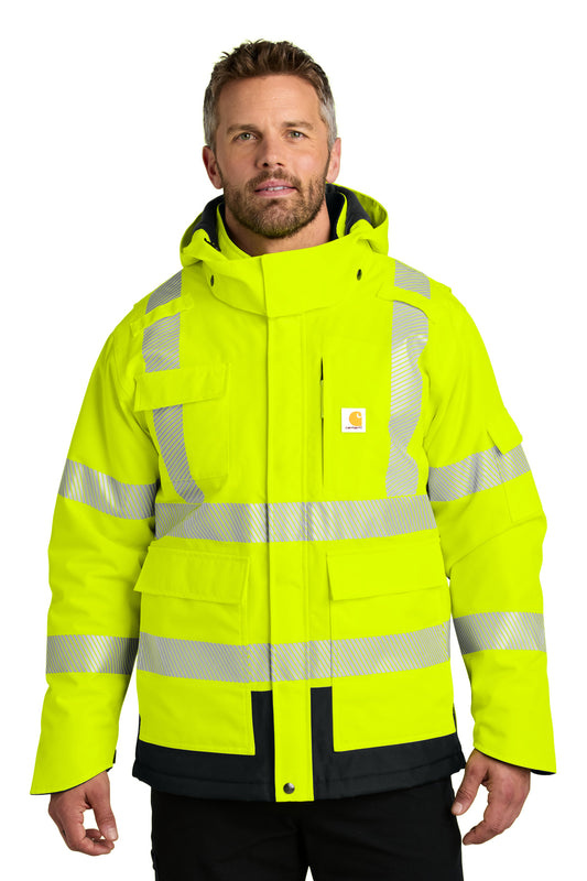 CarharttÂ® ANSI 107 Class 3 Waterproof Heavyweight Insulated Jacket CT106694