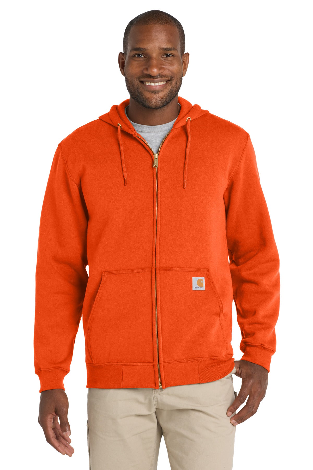 Carhartt Â® Midweight Hooded Zip-Front Sweatshirt. CTK122