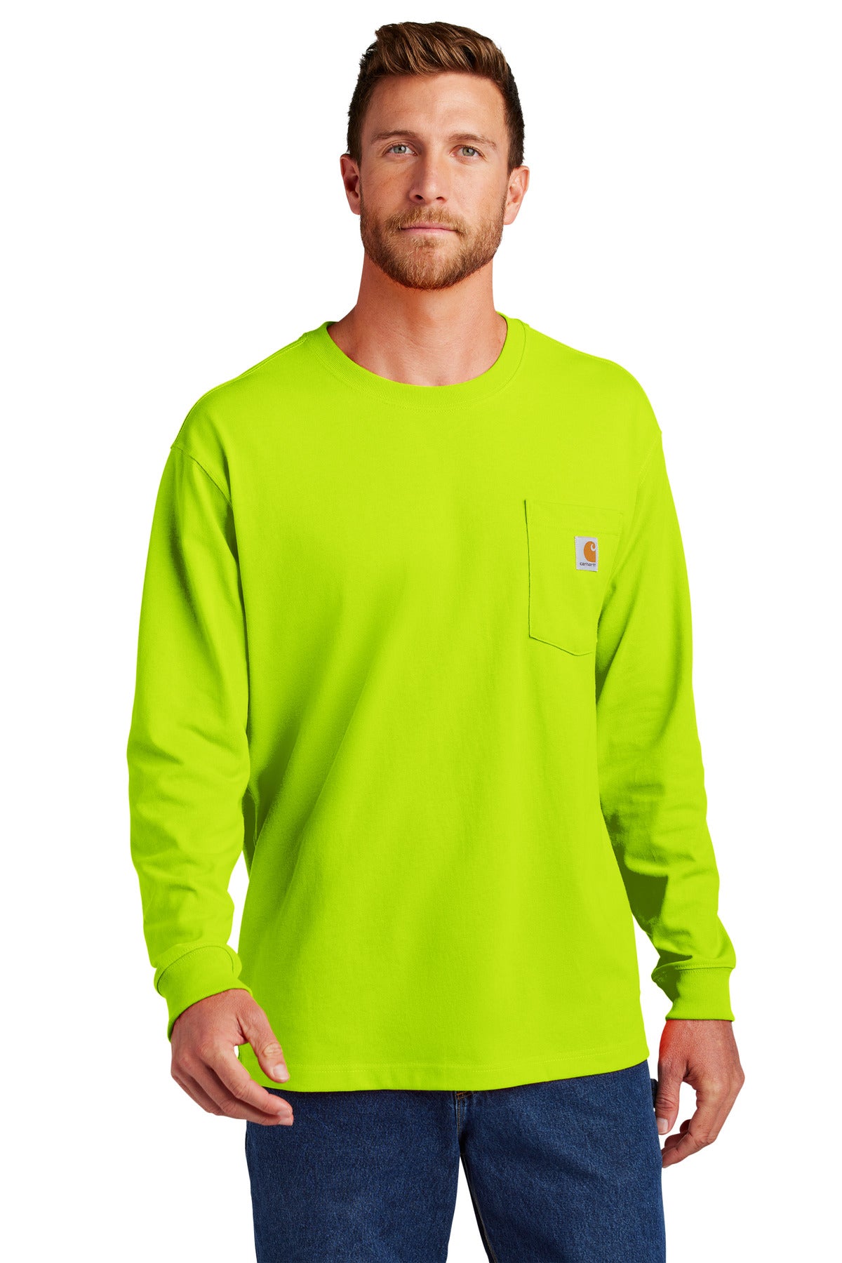 Carhartt Â® Workwear Pocket Long Sleeve T-Shirt. CTK126