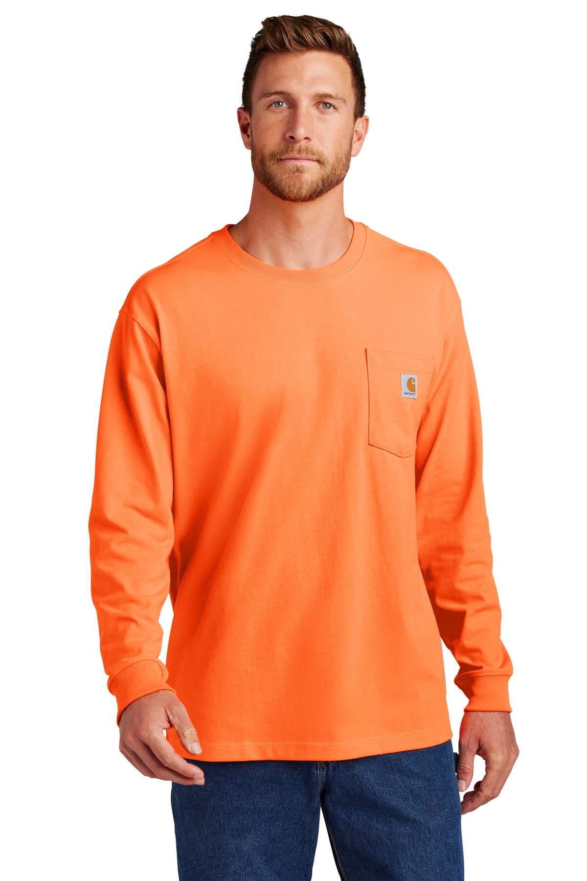 Carhartt Â® Workwear Pocket Long Sleeve T-Shirt. CTK126