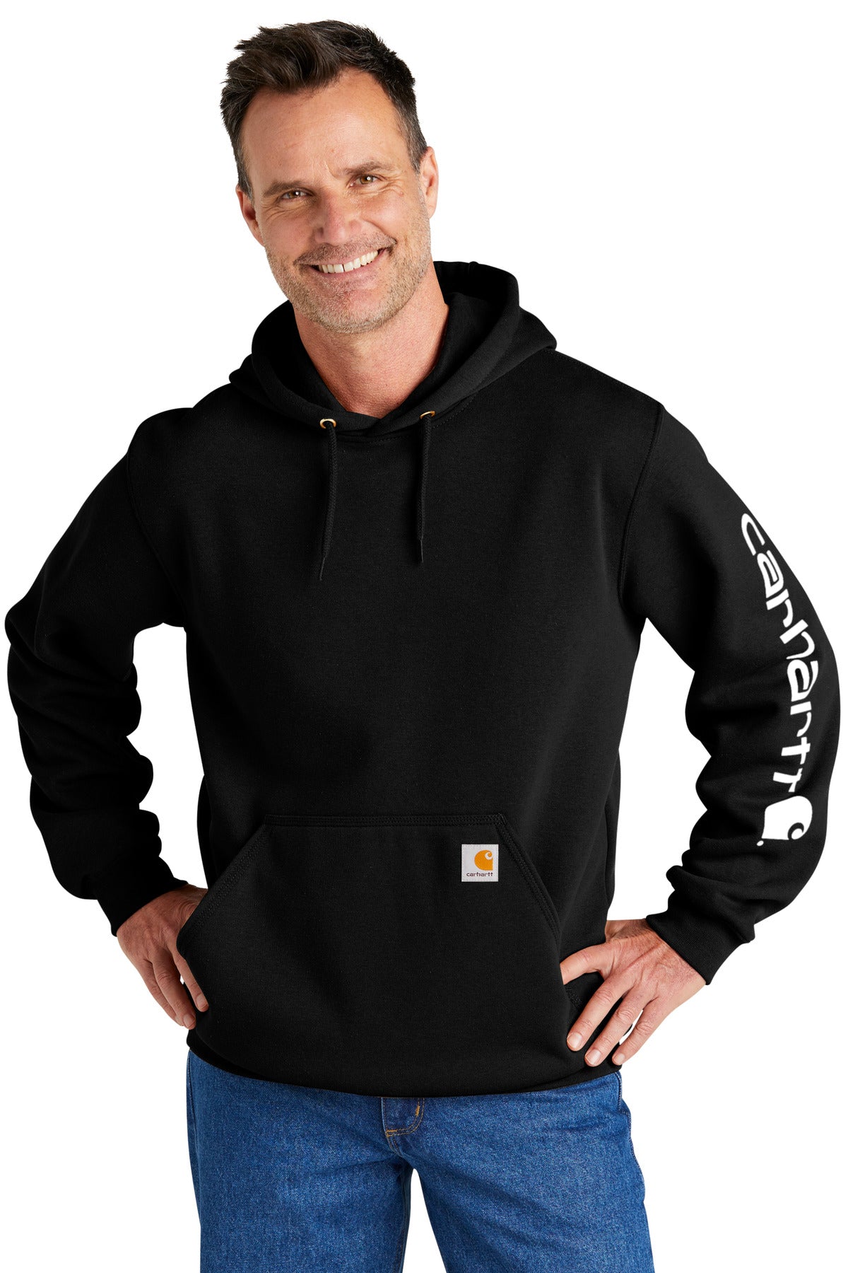 CarharttÂ® Midweight Hooded Logo Sweatshirt CTK288