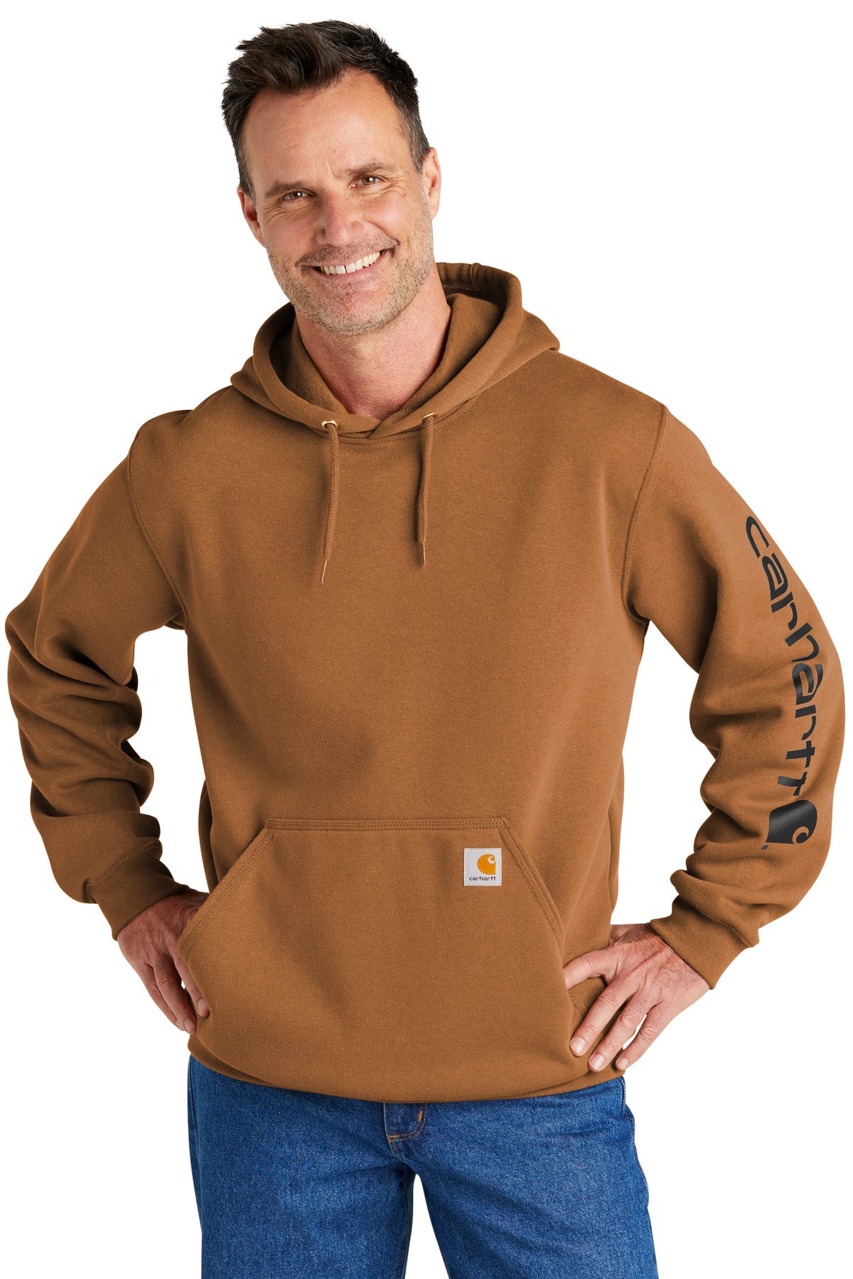 CarharttÂ® Midweight Hooded Logo Sweatshirt CTK288