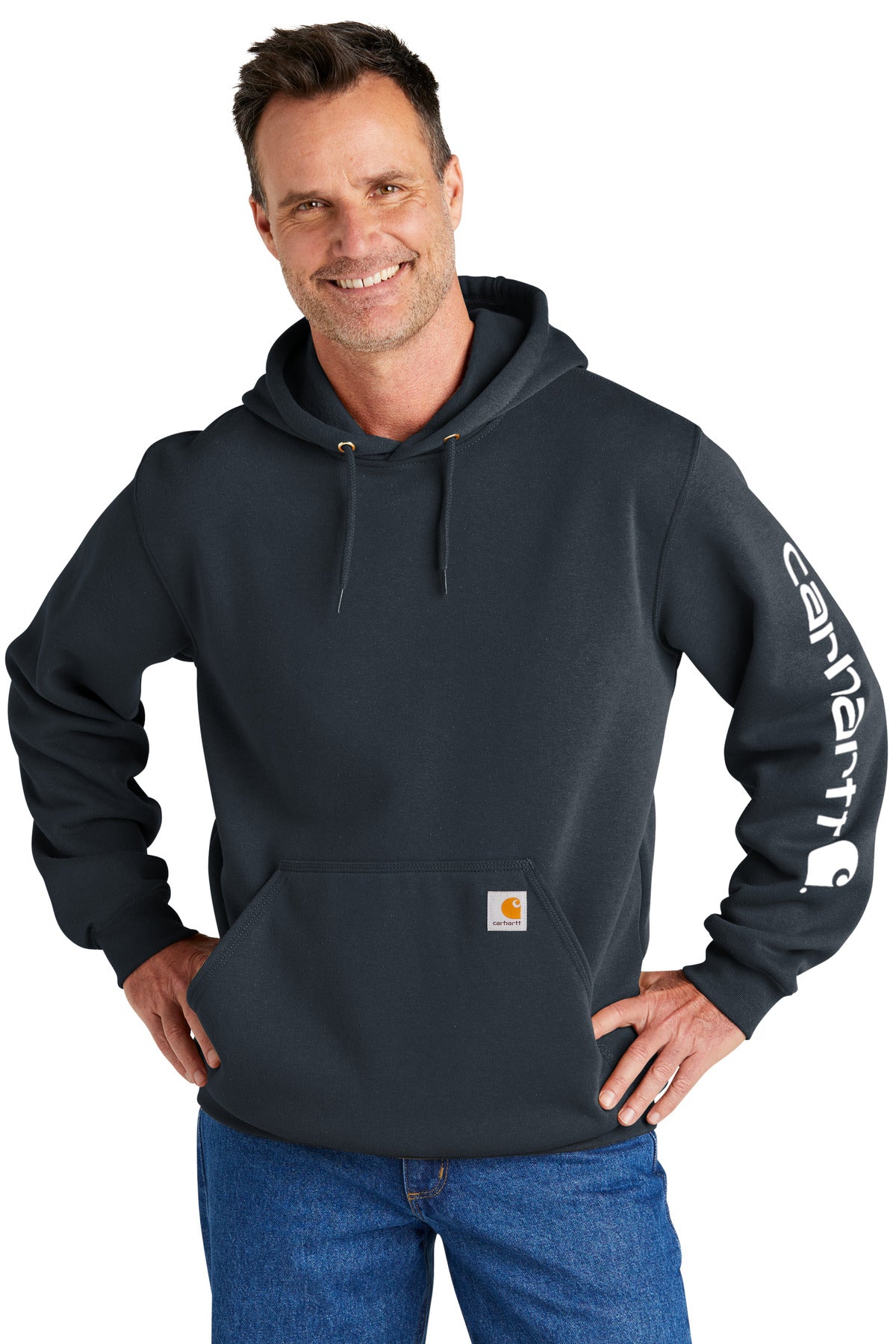 CarharttÂ® Midweight Hooded Logo Sweatshirt CTK288