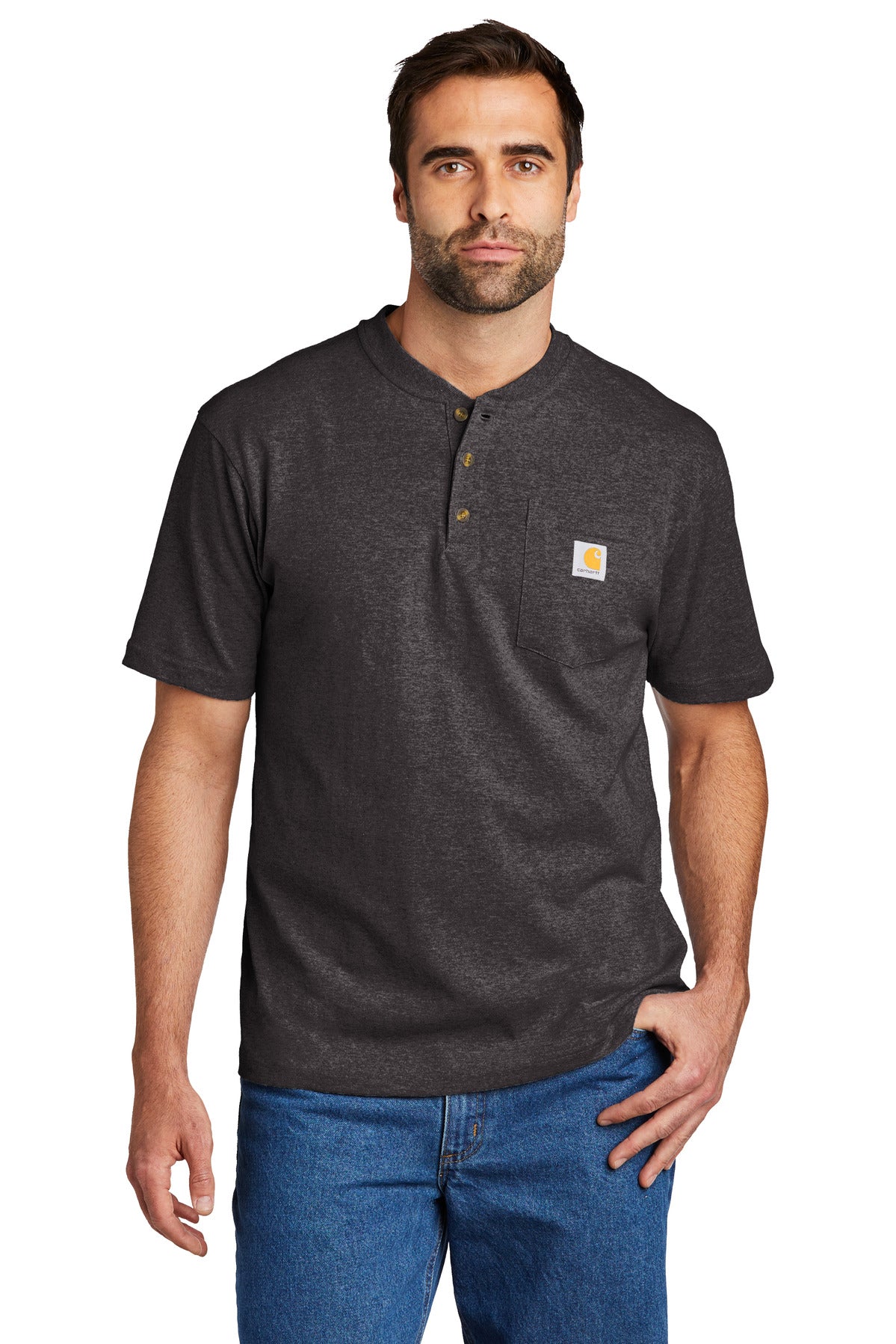 CarharttÂ® Short Sleeve Henley T-Shirt CTK84