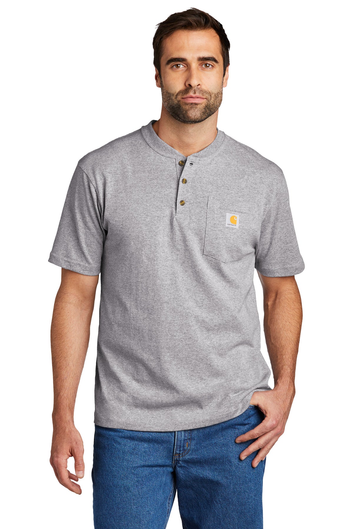 CarharttÂ® Short Sleeve Henley T-Shirt CTK84