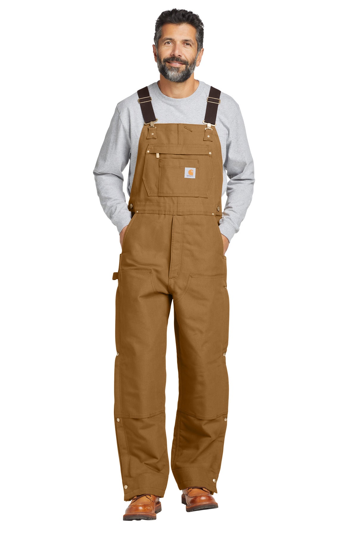 Carhartt? Short Firm Duck Insulated Bib Overalls CTS106672