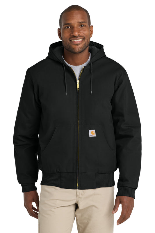 Carhartt Â® Tall Quilted-Flannel-Lined Duck Active Jac. CTT106677