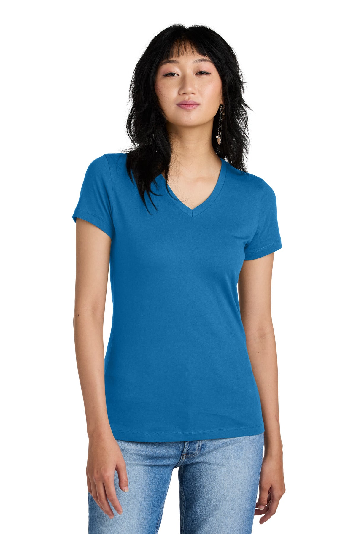 District? - Women's Perfect Weight? V-Neck Tee. DM1170L