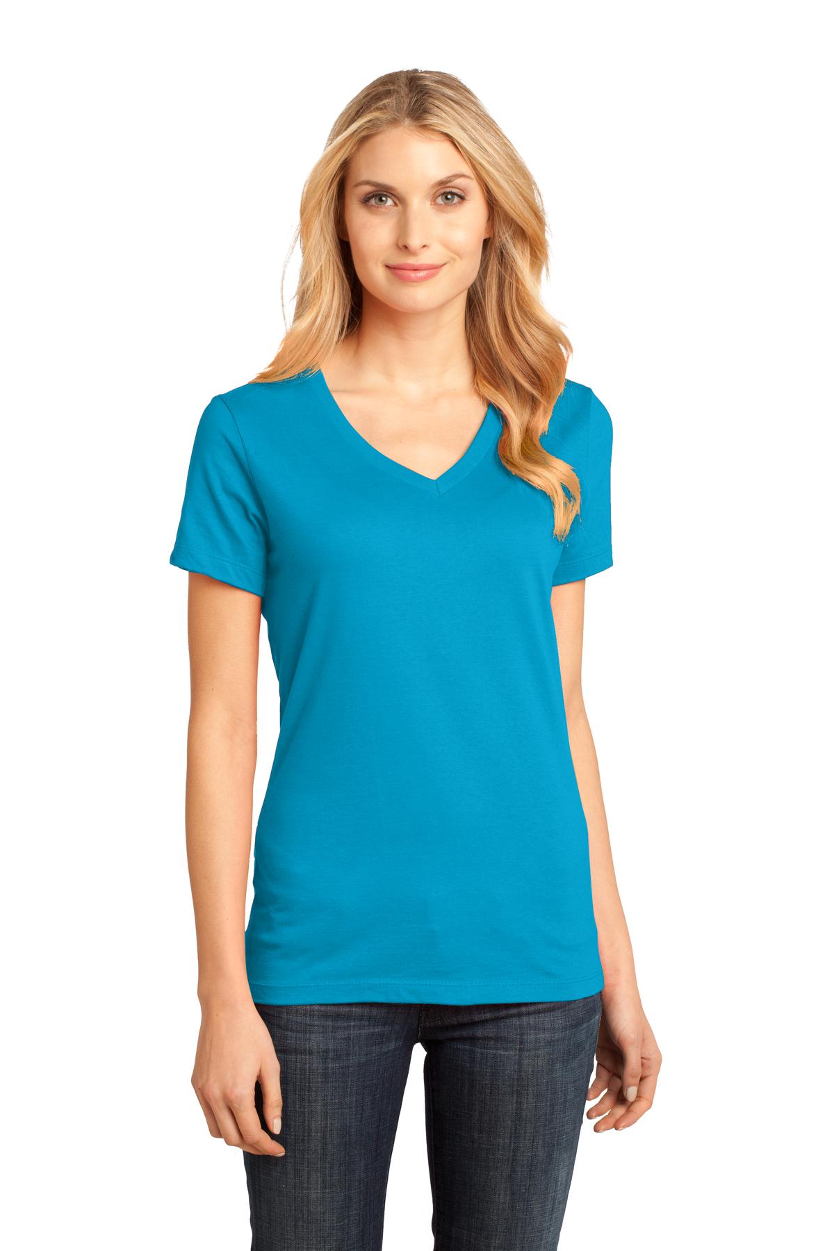 District? - Women's Perfect Weight? V-Neck Tee. DM1170L