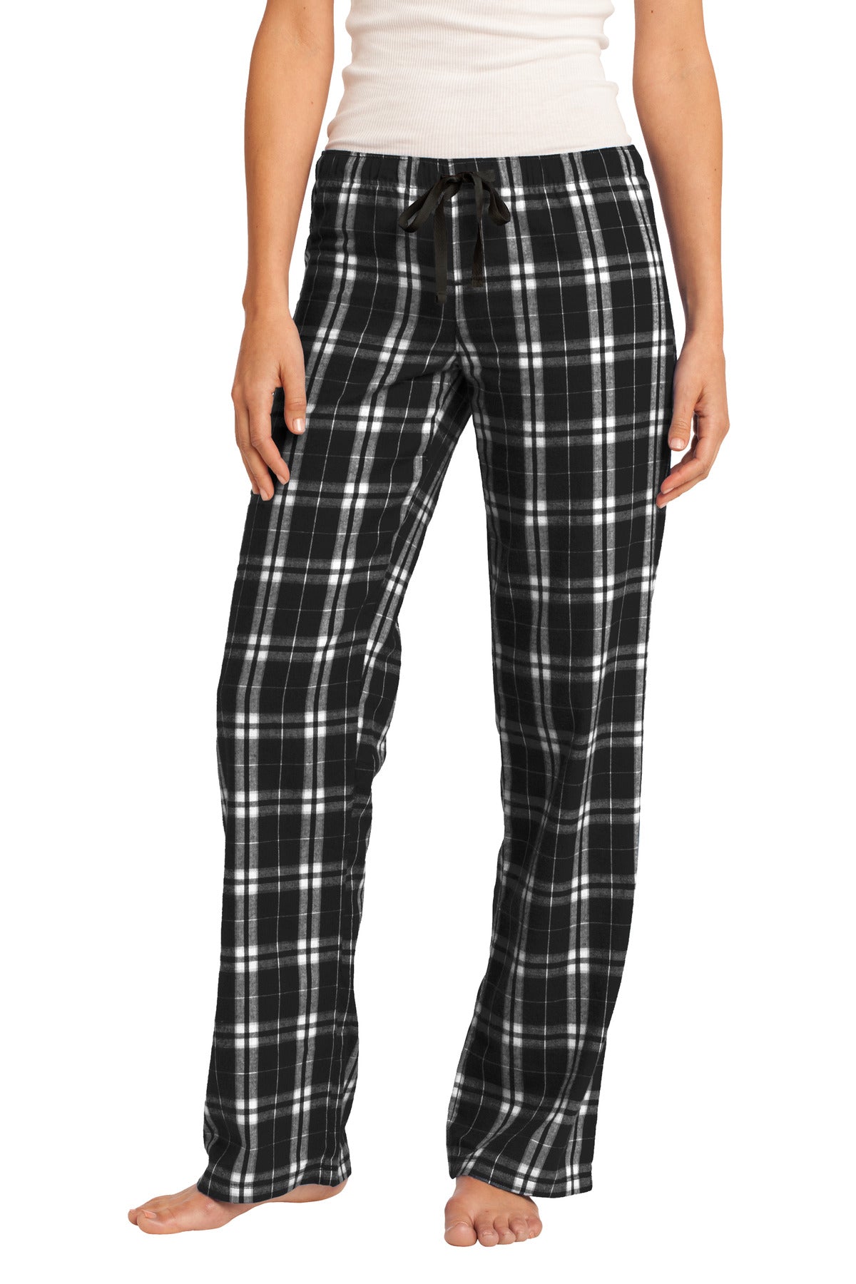 District? Women's Flannel Plaid Pant. DT2800