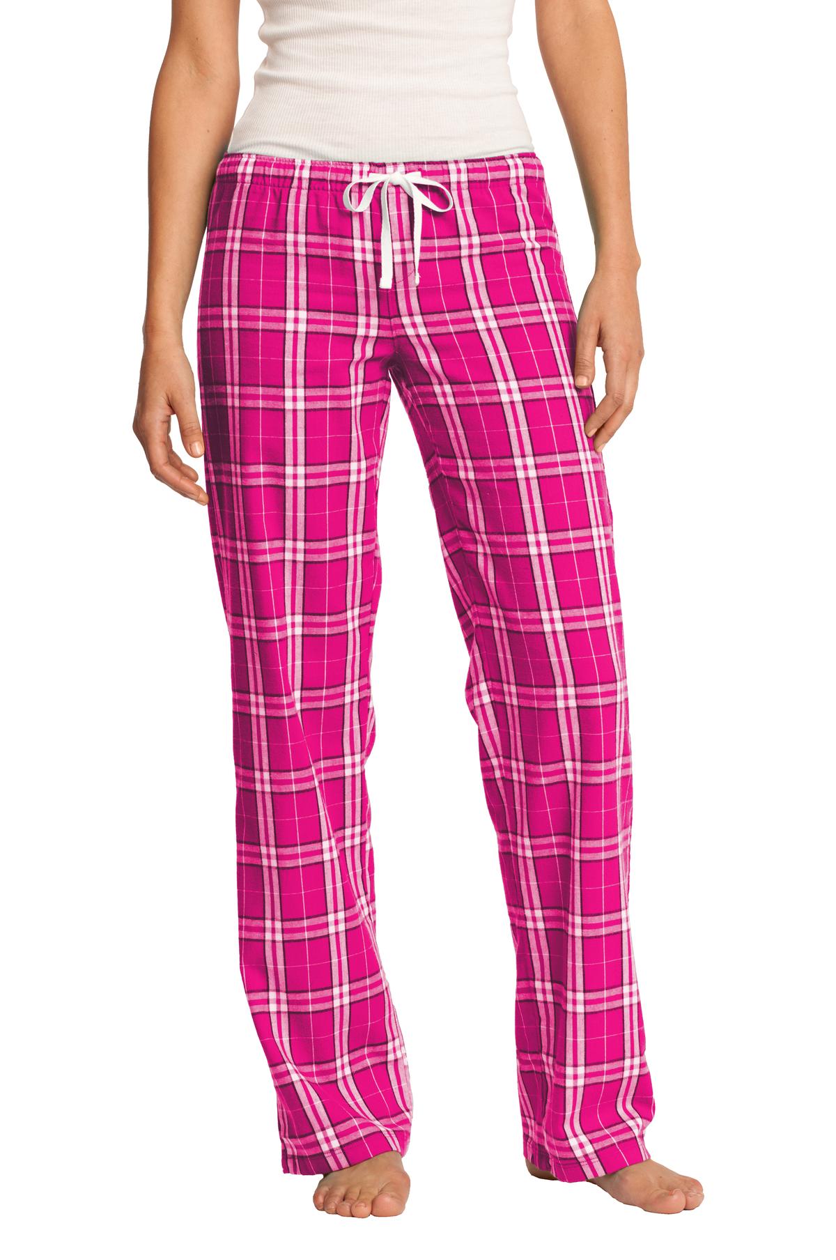 District? Women's Flannel Plaid Pant. DT2800